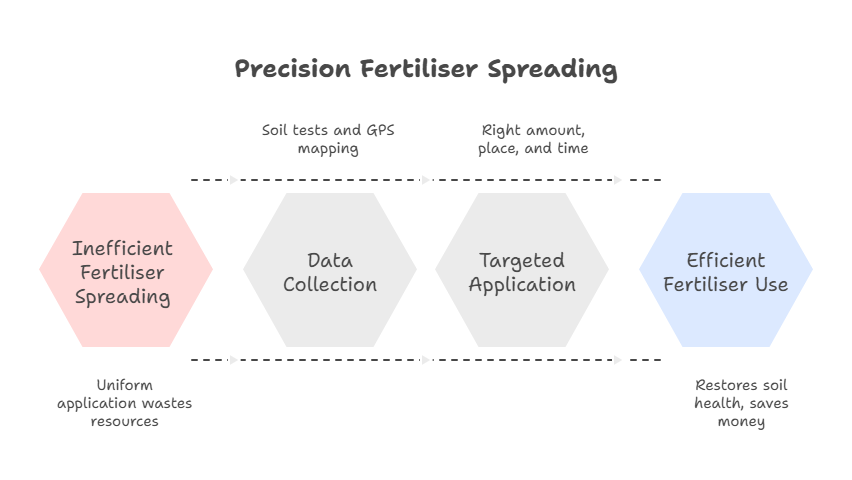 Precision Fertiliser Spreading