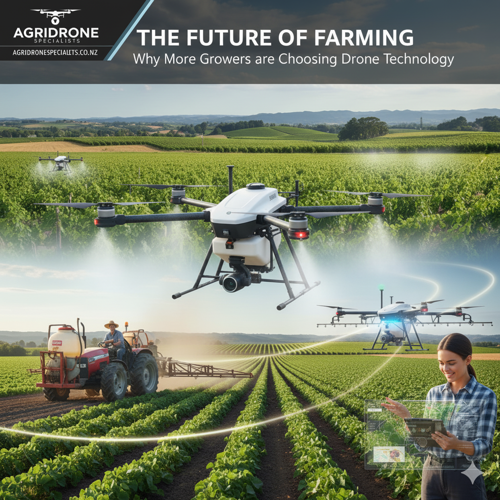 The Future of Farming: Why More Growers are Choosing Drone Technology