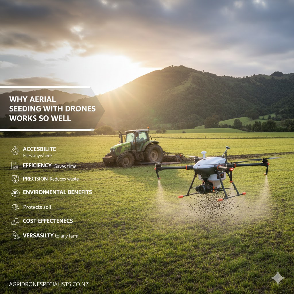 Why Aerial Seeding with Drones Works So Well