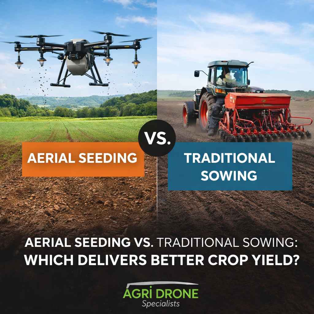 Aerial Seeding vs. Traditional Sowing: Which Delivers Better Crop Yield?